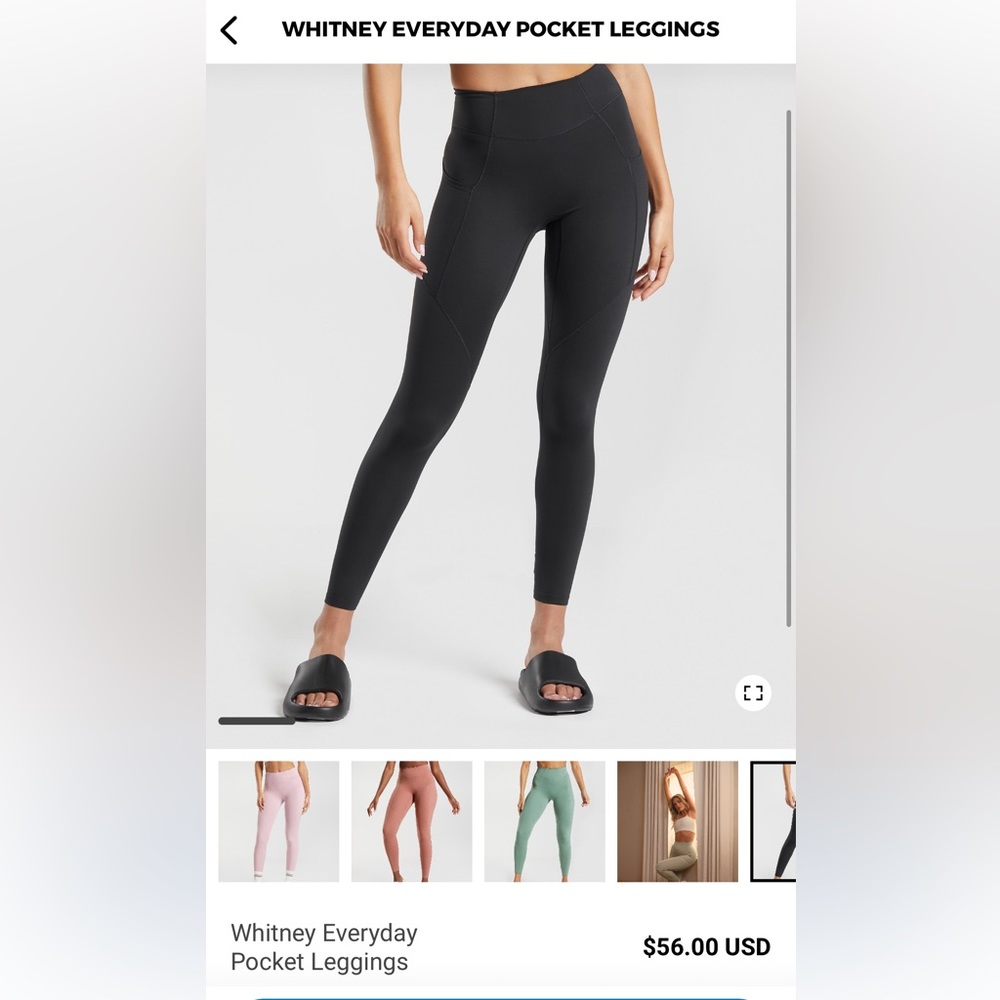 Whitney Everyday Pocket Leggings XS - SOLD OUT ON SITE